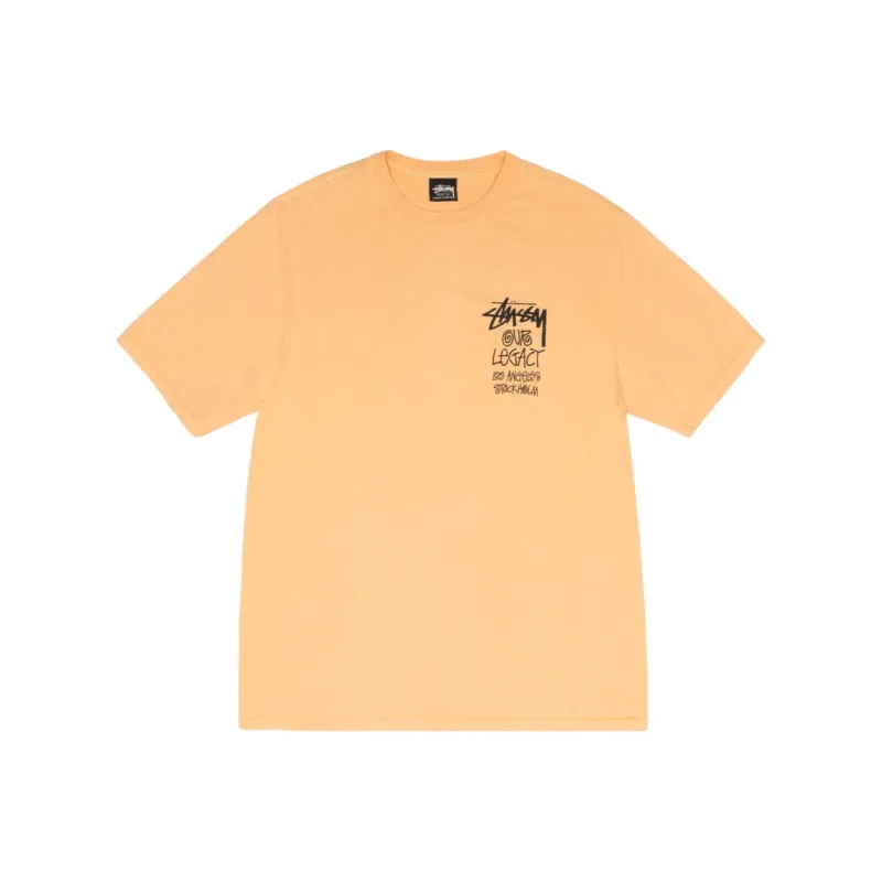 Stussy X Our Legacy Work Shop 8 Ball Yin Yang Pigment Dyed Tee-2