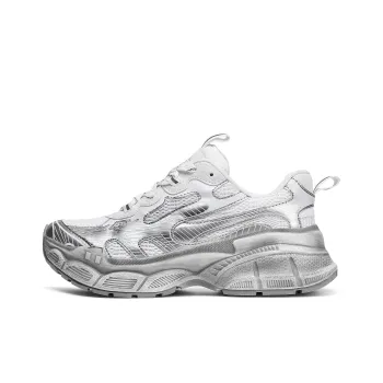 TEPOR Cushioned Slip Resistant Abrasion Resistant Low Top Chunky Sneakers Unisex