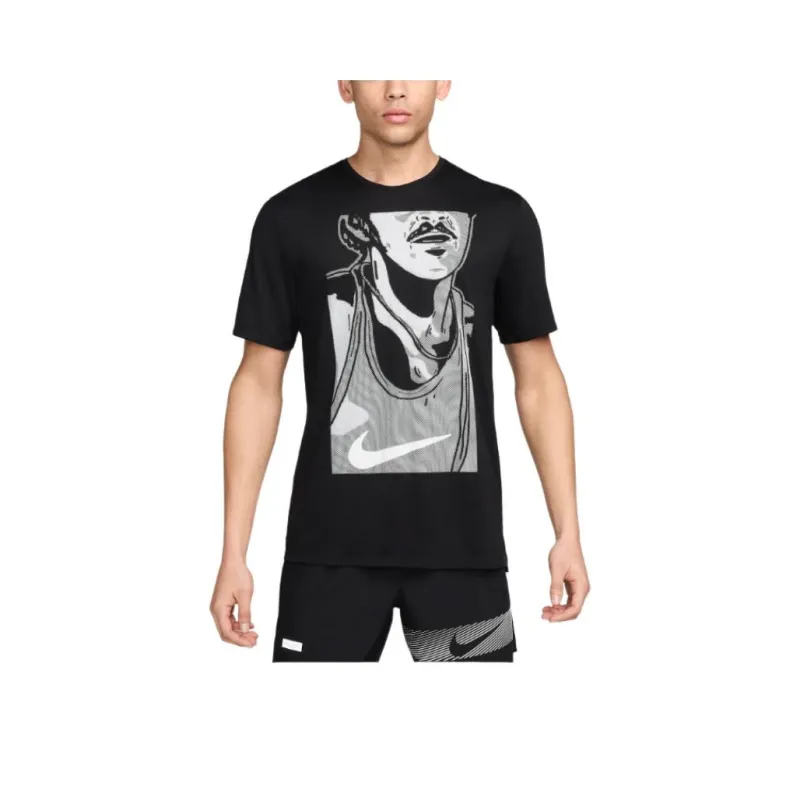 Nike SwooshDri-Fit Rise 365 Run Energy T-Shirt Men's Black-0