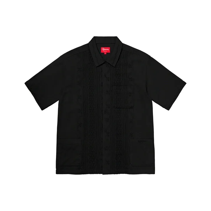 Supreme Embroidered S/S Shirt-1