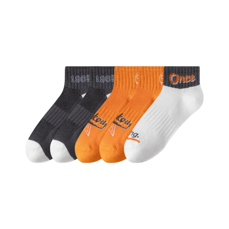FAIRWHALE Mid Calf Socks Unisex 5 Pack-10