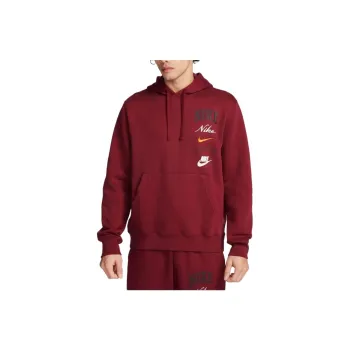 Nike Club Fleece Sweatshirt Men's Burgundy