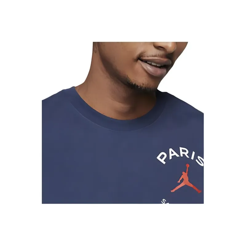 Jordan Paris Saint Germain Logo T Shirt-4