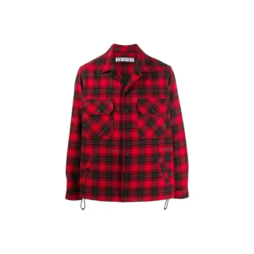 OFF WHITE FW20 Shirts Men Red