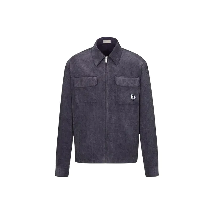 DIOR Shirts Men Purple-0