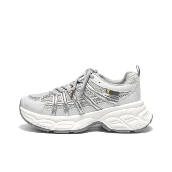 Yang Nianhua Cushioning, Slip Resistant, And Abrasion Resistant Low Top Chunky Sneakers Women's
