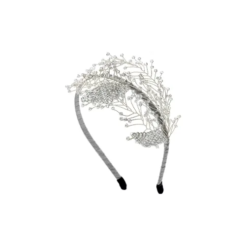 ROYALSASA Faux Crystal, Alloy Headbands Women's