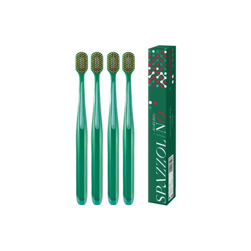 XIAONIULIXIANJI Toothbrush Soft Bristles Wholesale Wide Head Dense Bristles Four-Pack Adults Toothbrush-5