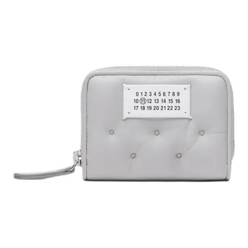 Maison Margiela Glam Slam Sheepskin Wallet Women's Glacier