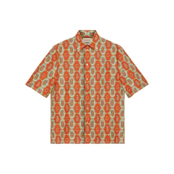 GUCCI Shirt Men's Bright Orange