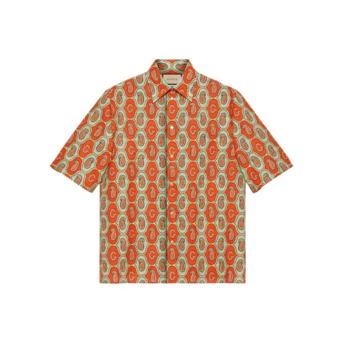 GUCCI Shirt Men's Bright Orange