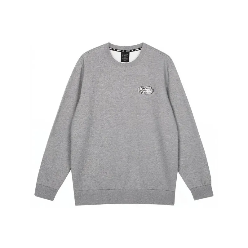 Skechers Colorful Sweatshirt Unisex Medium Heather Gray-0