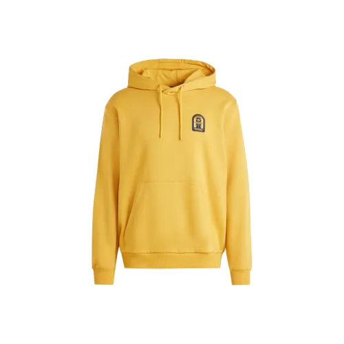 Adidas Originals HOODIES Graphic Sweatshirt Men's Yellow