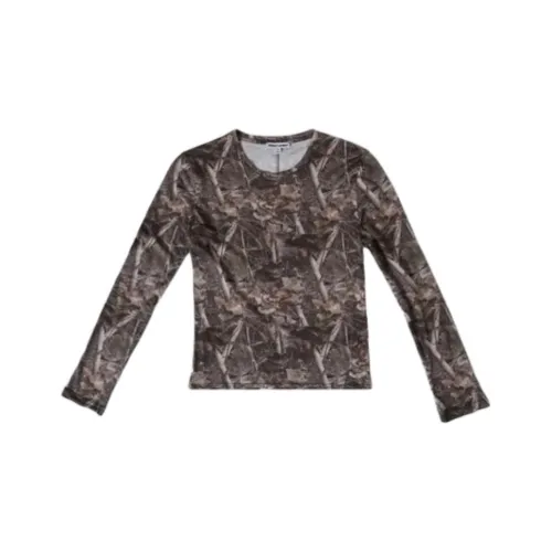 Jaded London Woodland Long Sleeve T-Shirt Men's Brown