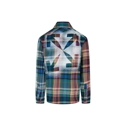 OFF WHITE Check Flannel Shirt