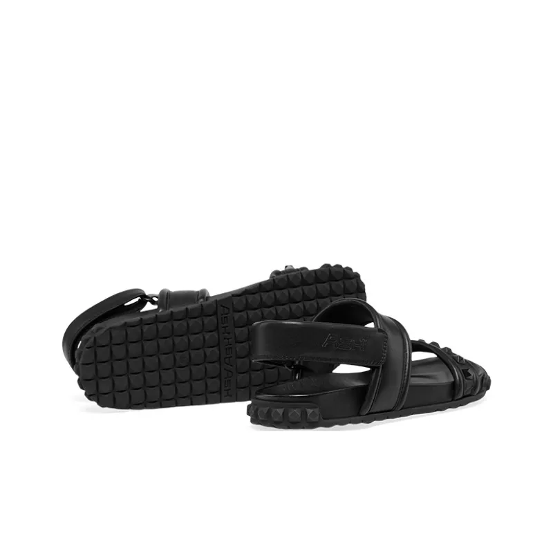 ASH TIXTY One Strap Sandals Women's Black-3