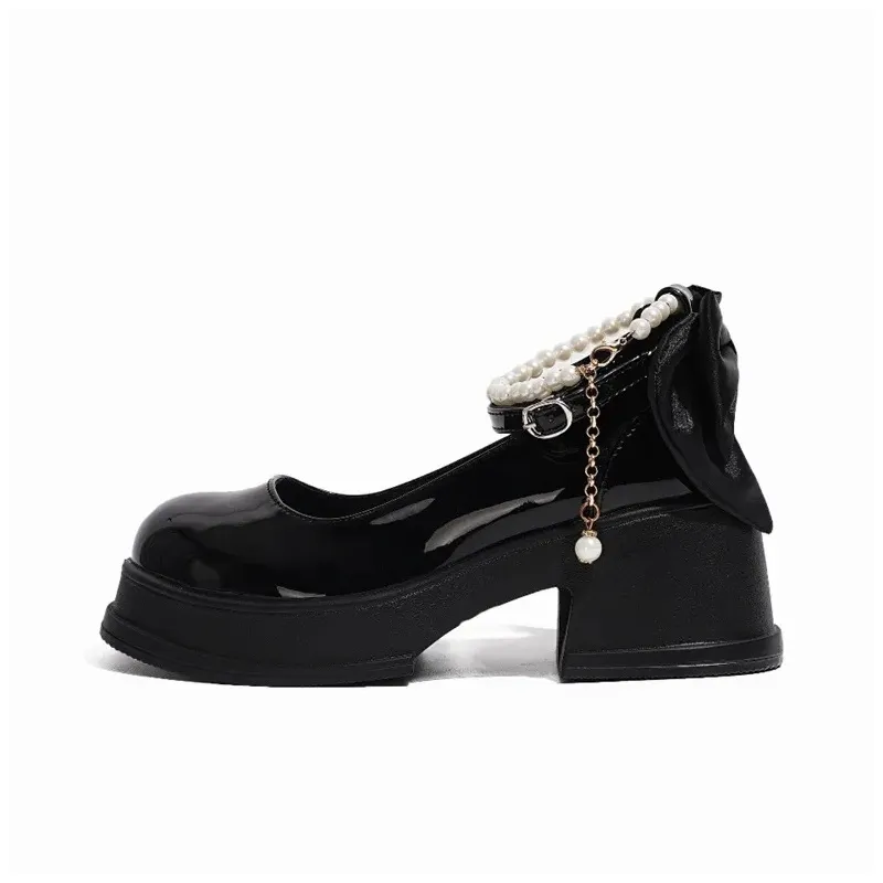 Dawei's House Chunky Heel High Heels Women's Gift Box Set-6