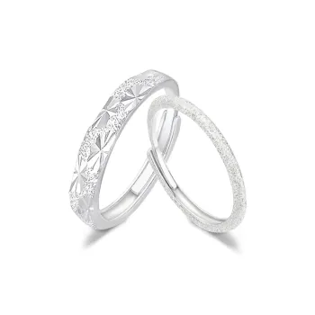 FORCHI Sterling Silver 999 Rings Unisex