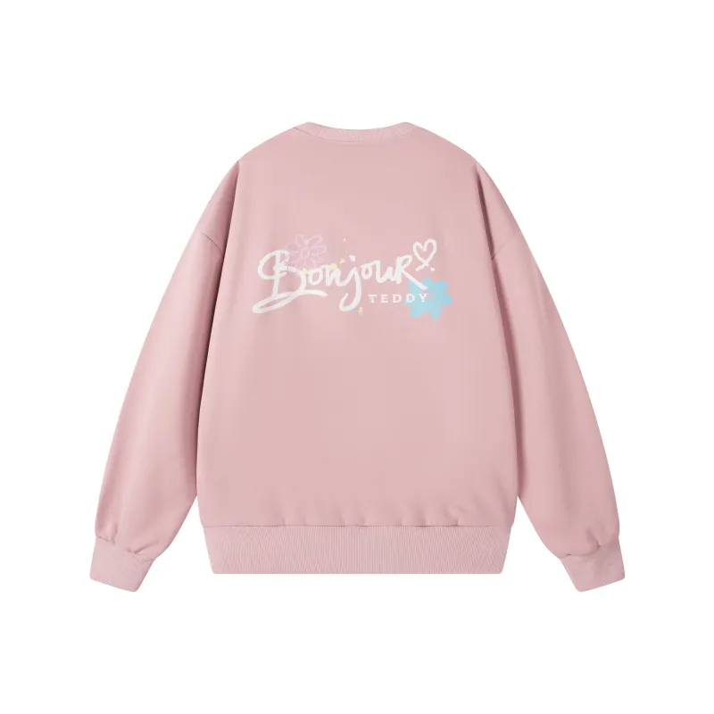 Teddy Bear Collection Parisian Teddy Series Sweatshirt Unisex-11