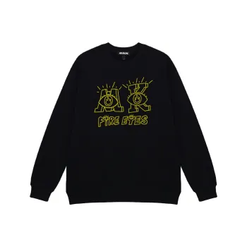 MK MONKEY KING Sweatshirt Unisex Black