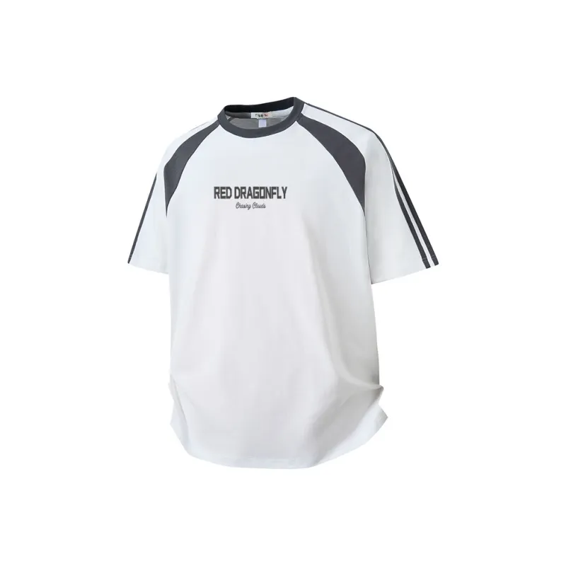 RED DRAGONFLY T Shirt Unisex White-0