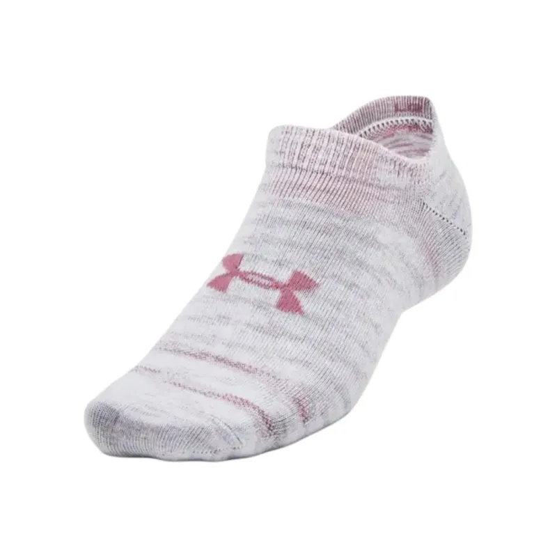 Under Armour Ankle Socks Unisex 3 Pack Pink-1