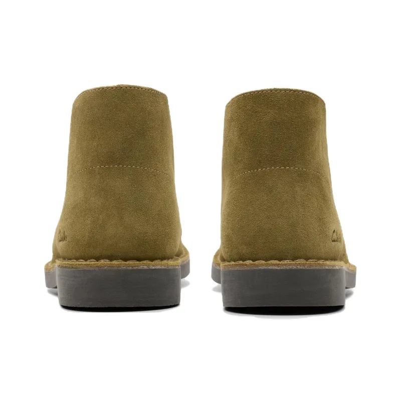 Clarks Desert Boot Evo Ankle Boots Men's Olive Green-4