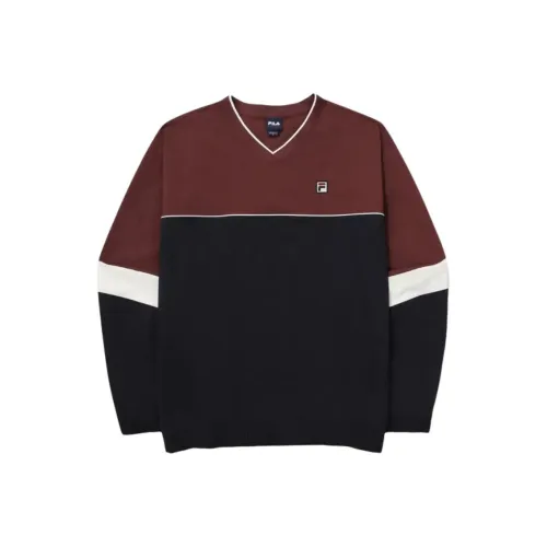 FILA American Sweatshirt Unisex Wine