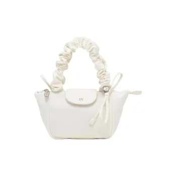 CARLYN Nylon One Shoulder Handbag Mini Women's Black/White/Pink/Blue