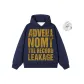 Navy Blue-Yellow Print (Fleece-Lined)
