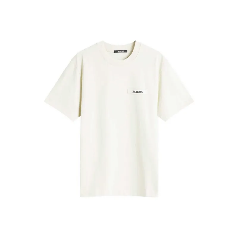 Jacquemus Logo Patch Crewneck T Shirt-0