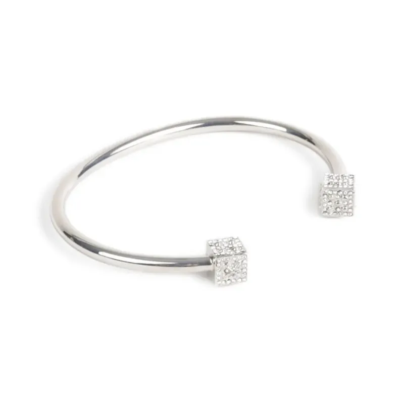 OFF WHITE Cubic detail Open cuff Bracelet-1