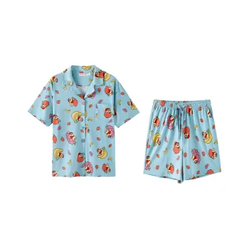 QINZUIMAO x Crayon Shinchan/ Pajama Set Women's Gift Box Set