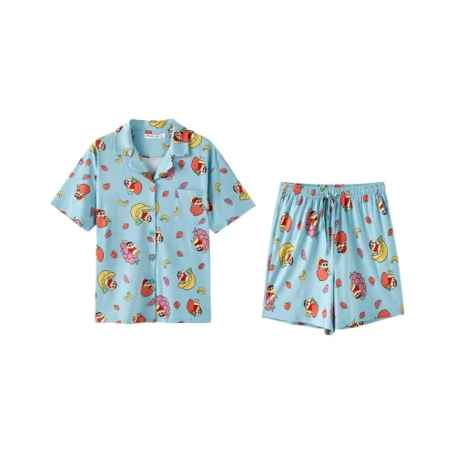 QINZUIMAO x Crayon Shinchan/ Pajama Set Women's Gift Box Set