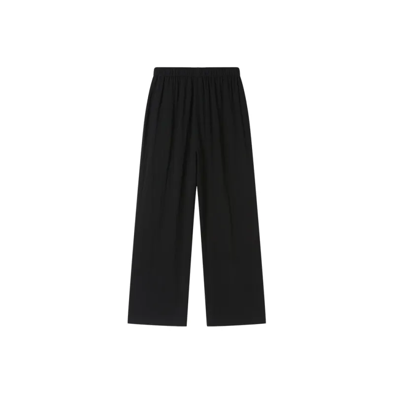 DANGEROUSPEOPLE Casual Pants Unisex Black-1