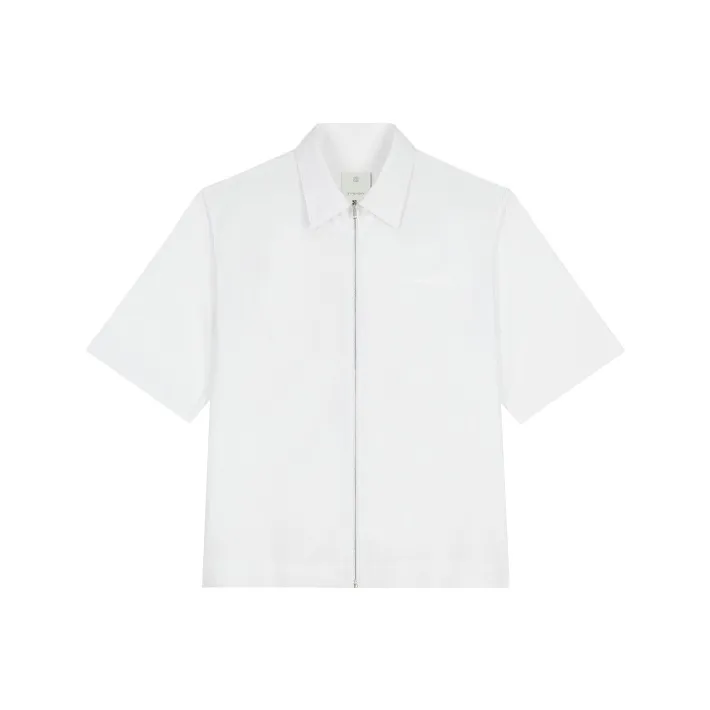Givenchy 4G Zip-up Shirt-0