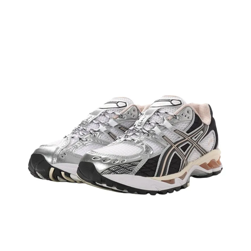 Asics GEL Nimbus 10.1 Anti Slip Wear Resistant Low Top Casual Training Running Shoes Unisex White Black Gray-2