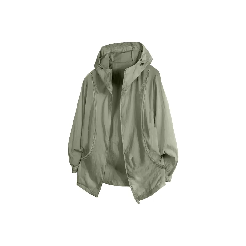JIMI&JONS Breathable Quick Dry UV Protection Cooling Sun Protection Clothing Coat Unisex-4