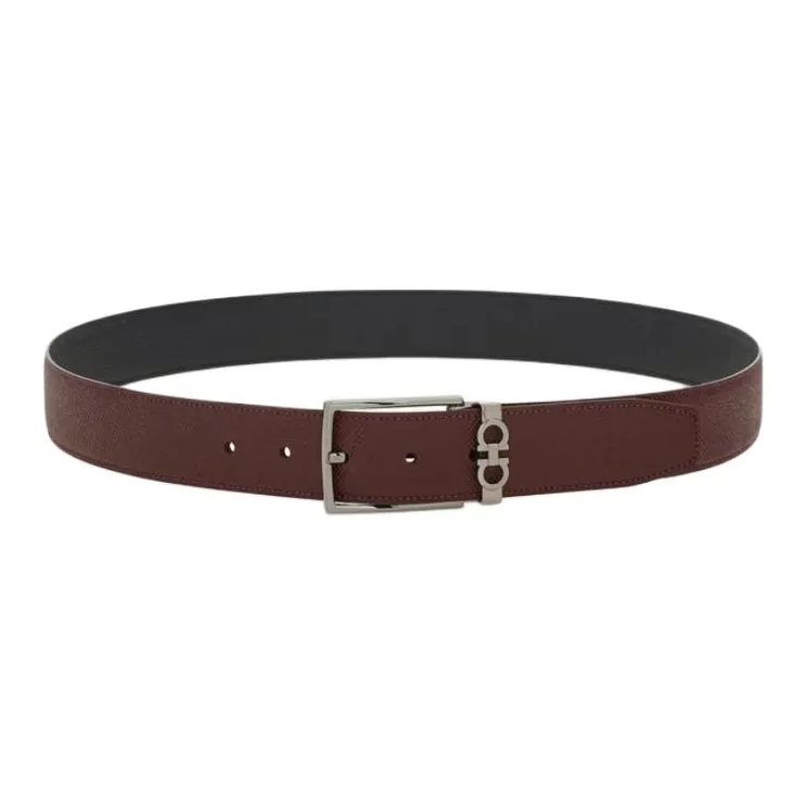 Ferragamo Gancini Reversible Belt-0