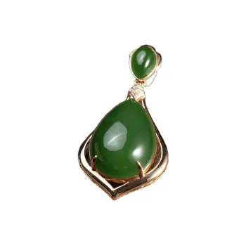 Yisheng Jewelry Hetian Jade Pendants Jasper Unisex