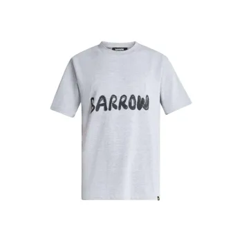 Barrow Logo print Cotton T shirt