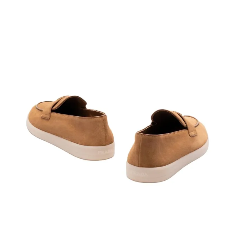 PRADA Loafers Men Camel-3