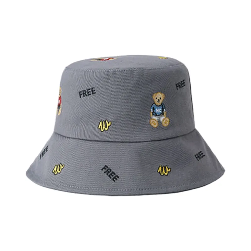Lanza Polyester Bucket Hats Unisex-10