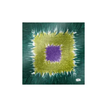 WEEKEND MaxMara Silk, Twill, Pure Silk, Silk Scarves Unisex Green