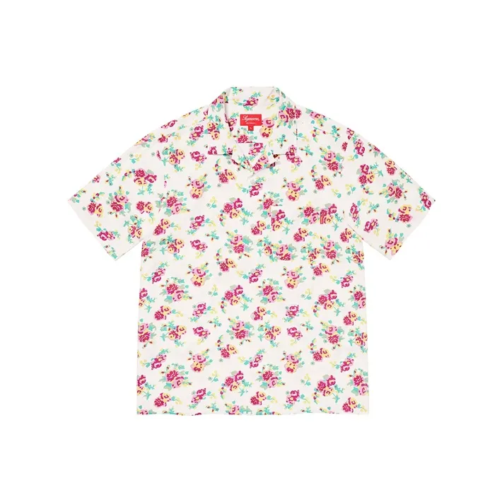 Supreme Floral Rayon S/S Shirt-0