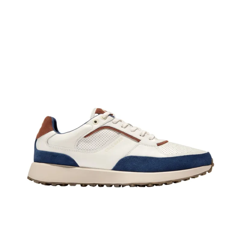 COLE HAAN Low Top Casual Shoes Men's White Blue-1