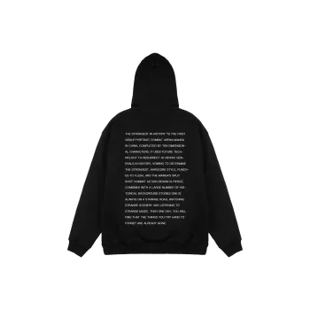 XINYINSU American Hoodie Unisex Black
