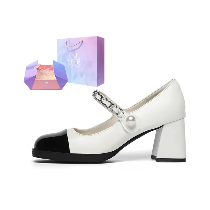 KATHRYN WILSON Chunky Heel High Heels 7cm Women's-12