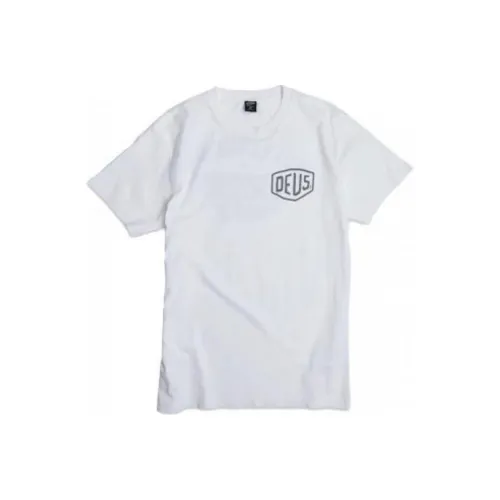Deus Ex Machina Logo print Round neck T shirt