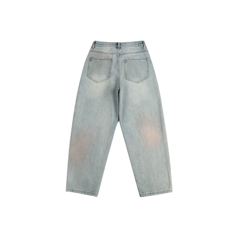 Rabbit House Jeans Unisex Light Blue-1